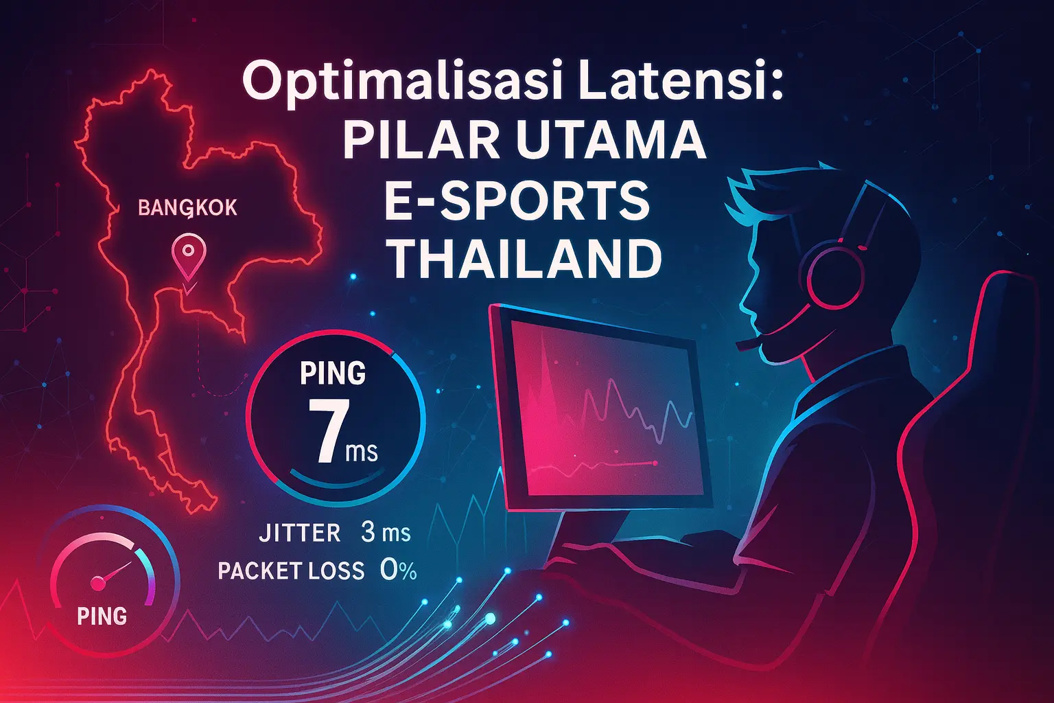 Infrastruktur Server E-Sports Asia